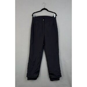 Obermeyer Snow Pants Womens 12 Black Insulated Ski Snowboard Winter Sports